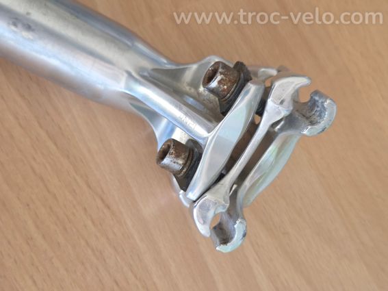 Tige de Selle Ritchey Classic Argent Poli - 27.2 mm / 350 mm / Recul 25mm - 2