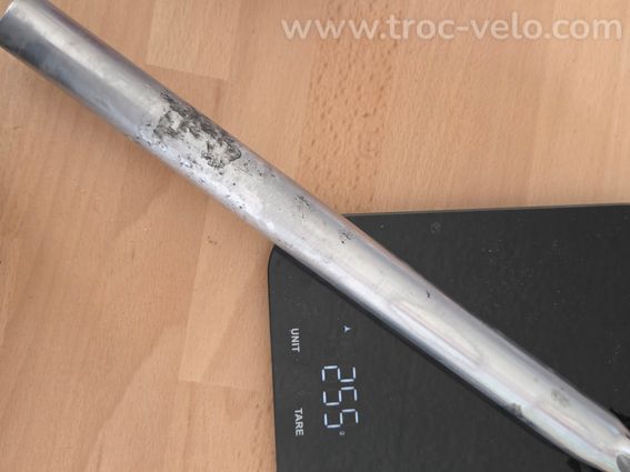 Tige de Selle Ritchey Classic Argent Poli - 27.2 mm / 350 mm / Recul 25mm - 3