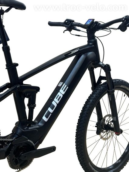 Cube Stereo Hybrid 120 SLX 750 29 pouces VTT électrique Shimano XT 2024 - 11
