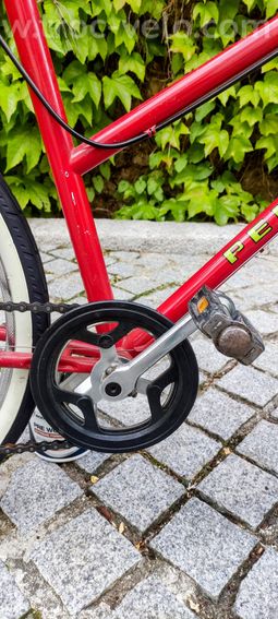 Vélo Peugeot enfant rouge TBE - pneus neufs - 11