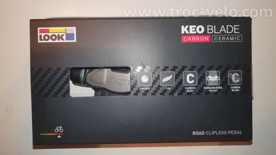 Pédales Route LOOK KEO BLADE CARBON CERAMIC - T12 Nm - 5