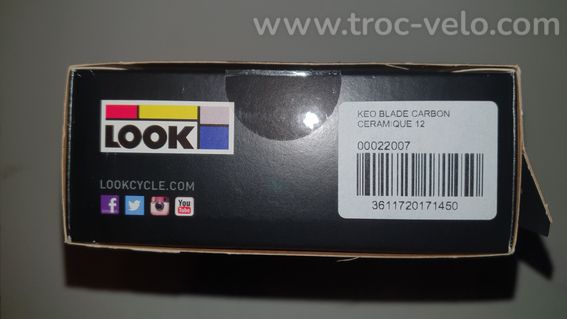 Pédales Route LOOK KEO BLADE CARBON CERAMIC - T12 Nm - 6