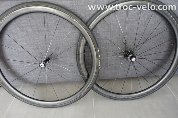 Paire de roues Aerowheels X33R sl boyaux / Alchemy ELF et ORC-UL / CX Super 1003g - 6