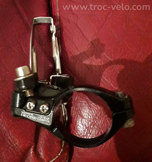 Dérailleur Shimano LX Deore LX - M563 triple a collier 34.9mm en Tbé - 4