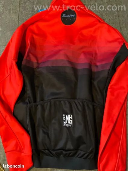 Veste vélo hiver Santini homme TS - 3