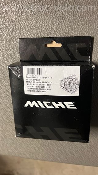 Cassette Miche Primato K12 - 12 vitesses - 14/30 compatible Shimano - 2