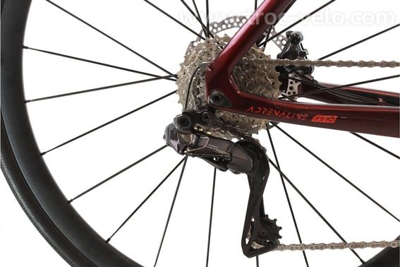 Produit Reconditionne Mmr Adrenaline Aero 00 Di2 12v Rouge Velo De Route Tres Bon Etat - 3