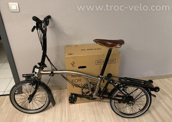 Vélo pliant Brompton model M6L parfait état