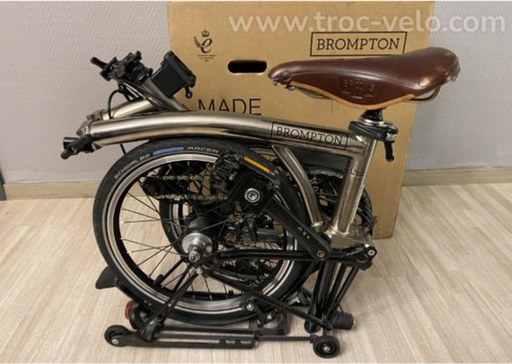 Vélo pliant Brompton model M6L parfait état - 2