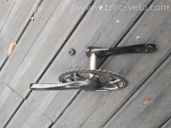 Pédalier Shimano route 2x11 vitesses, manivelles de 170 mm et plateaux 50/34 dents - 2