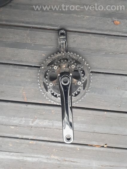 Pédalier Shimano route 2x11 vitesses, manivelles de 170 mm et plateaux 50/34 dents - 3