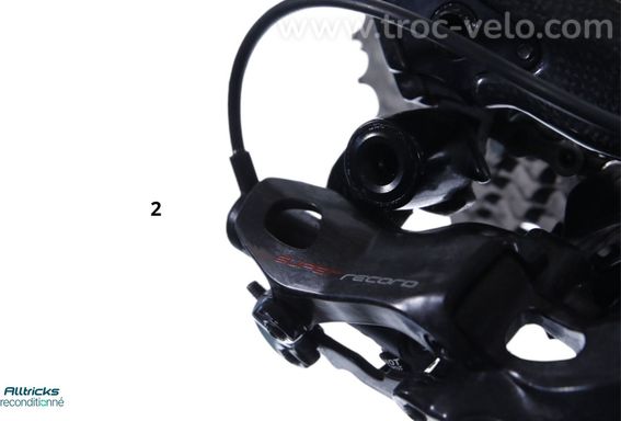 Velo De Route Cipollini Nk1k Db Campagnolo Super Record Eps 12v 700 Mm Carbon Noir Or 2021 Produit Reconditionne Bon Etat - 5