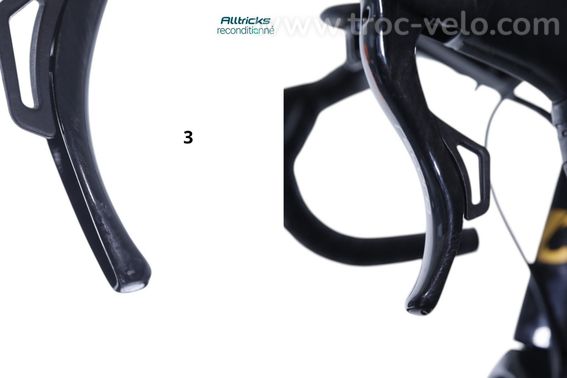 Velo De Route Cipollini Nk1k Db Campagnolo Super Record Eps 12v 700 Mm Carbon Noir Or 2021 Produit Reconditionne Bon Etat - 6