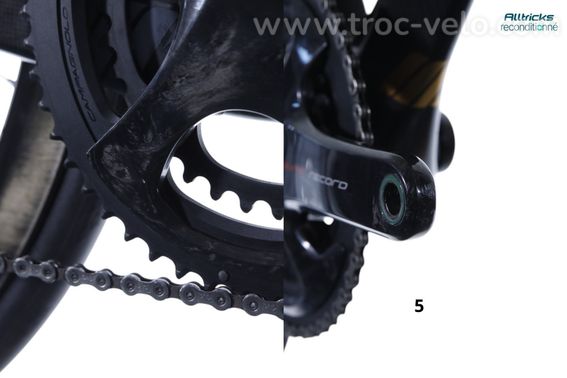 Velo De Route Cipollini Nk1k Db Campagnolo Super Record Eps 12v 700 Mm Carbon Noir Or 2021 Produit Reconditionne Bon Etat - 8