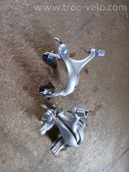 Paire de patins de freins type shimano sans marque