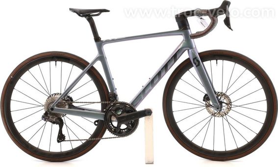 Produit Reconditionne Scott Addict Rc 15 Di2 12v Gris Velo De Route Tres Bon Etat