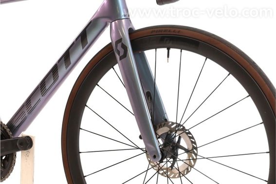 Produit Reconditionne Scott Addict Rc 15 Di2 12v Gris Velo De Route Tres Bon Etat - 5