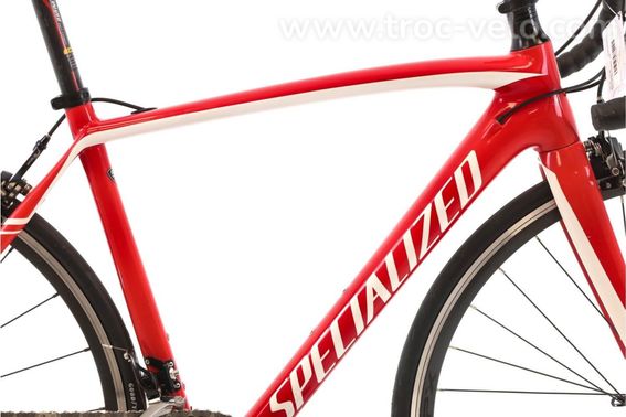 Produit Reconditionne Specialized Tarmac Sport Rouge Velo De Route Tres Bon Etat - 2
