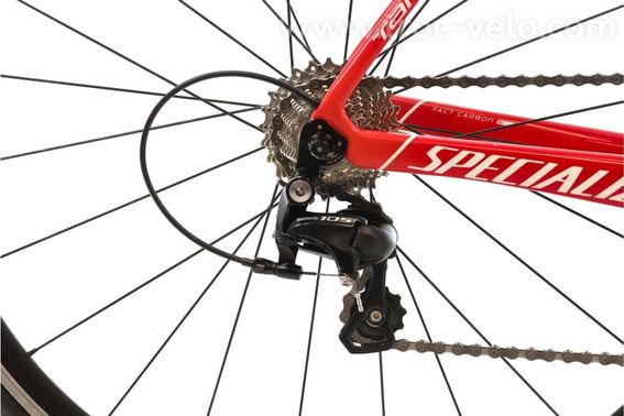 Produit Reconditionne Specialized Tarmac Sport Rouge Velo De Route Tres Bon Etat - 3