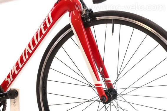 Produit Reconditionne Specialized Tarmac Sport Rouge Velo De Route Tres Bon Etat - 5