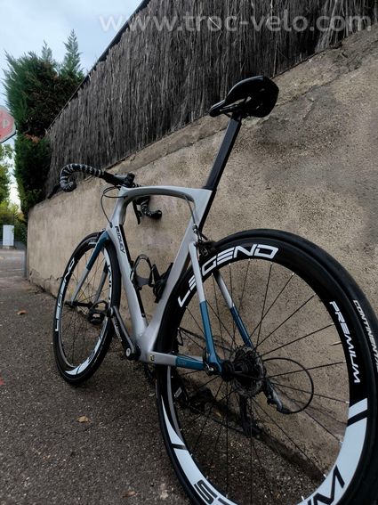 Ridley Noah Carbone — Legend Wheels 50mm — Assioma Uno — Taille L (57/58) - 6