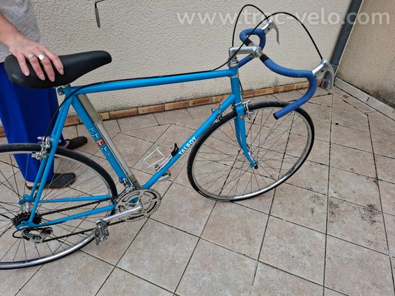 Vends vélo TALBOT bleu années 80 - 2