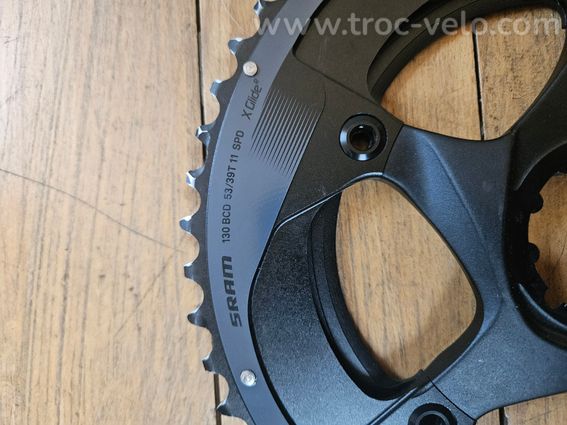 vend plateaux sram 53-39 avec étoile - 2