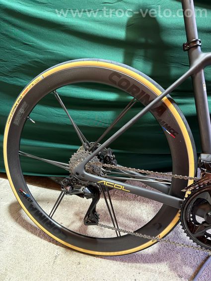 Roue Carbone 45MCC 45MM | 28" tubeless crochet - 2