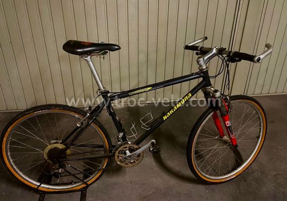 VTT Vintage Nakamura Complite 1998 – Cadre Acier Fuji – Full XT/XTR / Idéal Gravel