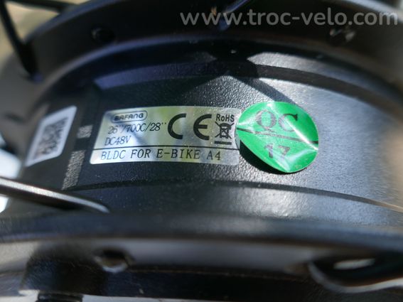 Kit Roue Avant Bafang+ Batterie 20Ah - 2