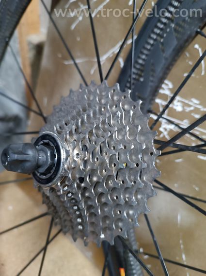 Paire De Roues Mavic Cosmic Carbone Ssc Ust 45 Mm 10 vitesses  - 3