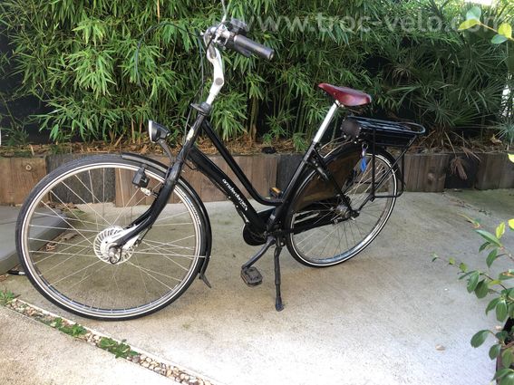 Vélo électrique femme hollandais Amsterdam air