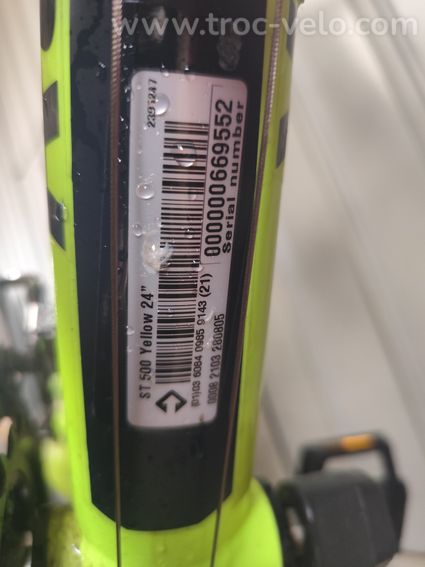 Vélo rockrider st 500 24 pouce 9/12 - 3