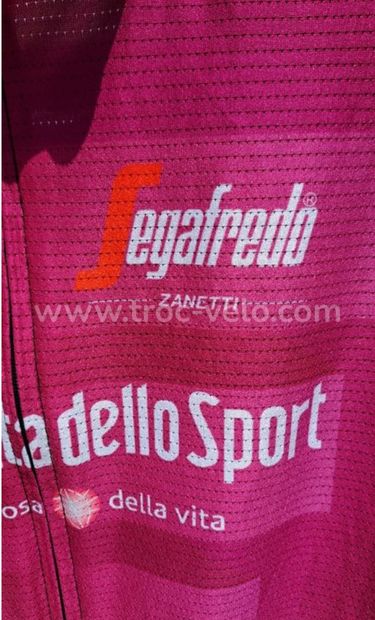 Maillot Giro italia cyclamen - 3