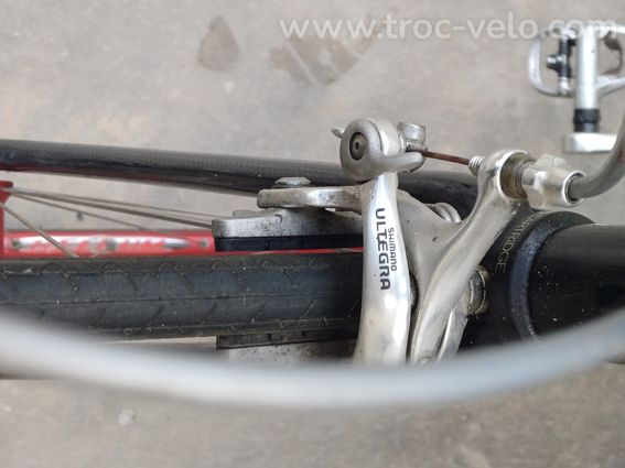 Av vélo cyclotourisme columbus gris et bleu fort léger mais relativement ancien - 3