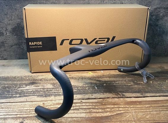 Roval Rapide Guidon de Cockpit 400mm 90mm Noir - ROVAL - 04700