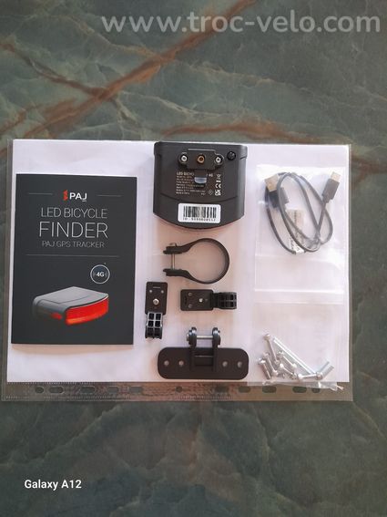 Feu arrière de vélo GPS Tracker 4G - 2