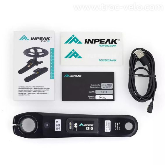 Capteur puissance INPEAK Shimano 105 R7100 160-175 mm - 3
