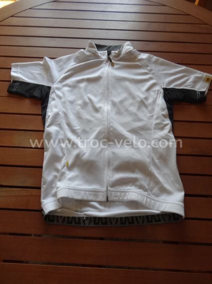 Maillot Mavic Homme – Multicolore, Taille S, Full-zip, Très Bon état, Vélo