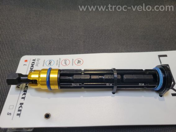 Insert guidon vélo avec embouts Lezyne - 2