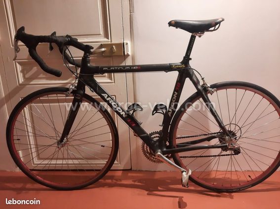 Vélo De Route Carbone Argon 18 Gallium - Taille 54 Cm (Petit) - Campagnolo Record 12 Vitesses - Rouge