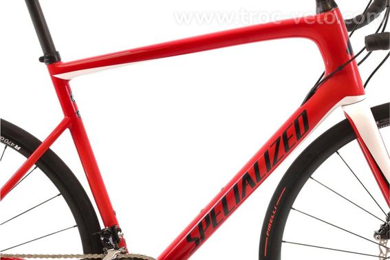 Produit Reconditionne Specialized Tarmac Disc Sport Rouge Velo De Route Tres Bon Etat - 2