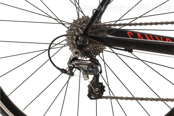 Produit Reconditionne Canyon Endurace Cf 9 0 Noir Velo De Route Bon Etat - 3