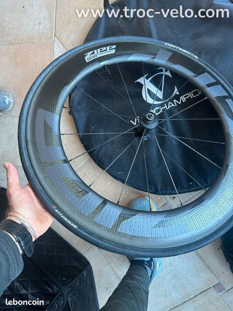 Paire de Roues zipp 808 tubeless shimano - 4