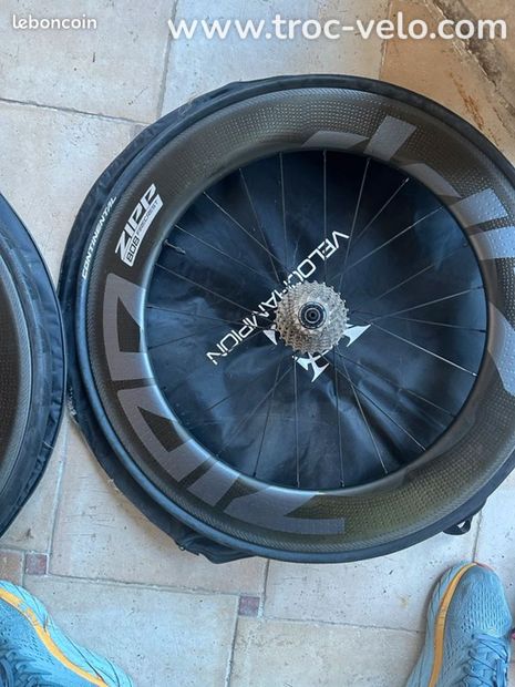 Paire de Roues zipp 808 tubeless shimano - 6