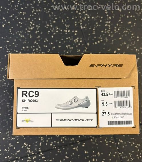 Shimano s-phyre rc903 taille 43,5 - 3