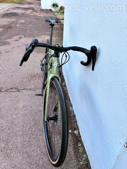 Vélo Specialized Shimano GRX Carbone vert kaki L - 8