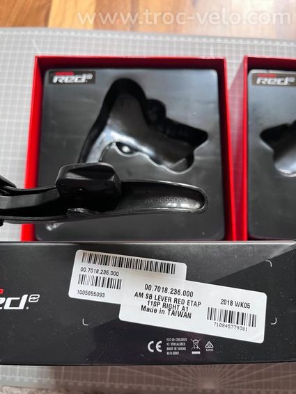 Ensemble de leviers de vitesses/freins SRAM Red eTap 2x11 vitesses - 4