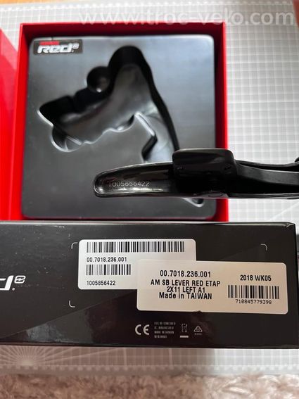 Ensemble de leviers de vitesses/freins SRAM Red eTap 2x11 vitesses - 5