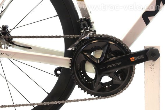 Produit Reconditionne Mmr Adrenaline 50 Blanc Velo De Route Tres Bon Etat - 4